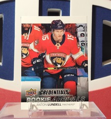 Anton Lundell 2022-23 - Rookie Arrivals Credentials Upper Deck #Ra-11